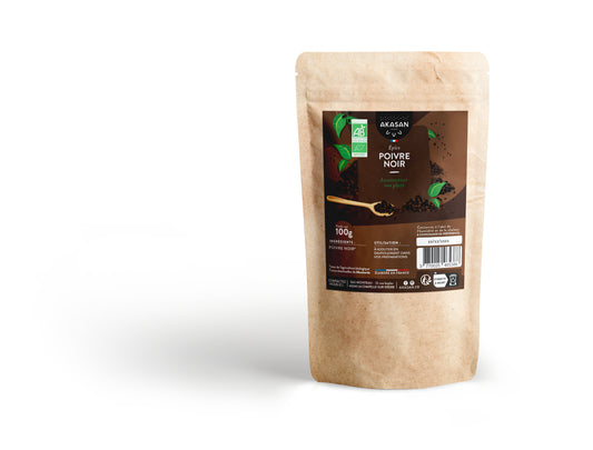 RECHARGE Épice Poivre Moulu Bio-AKASAN