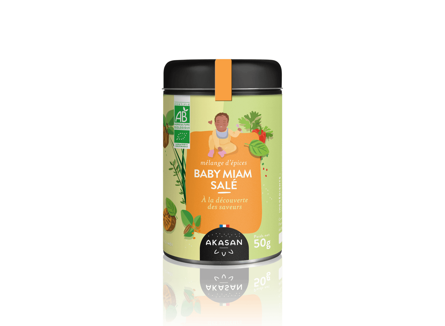 Mélange d'épices Baby Miam Salé BIO-AKASAN