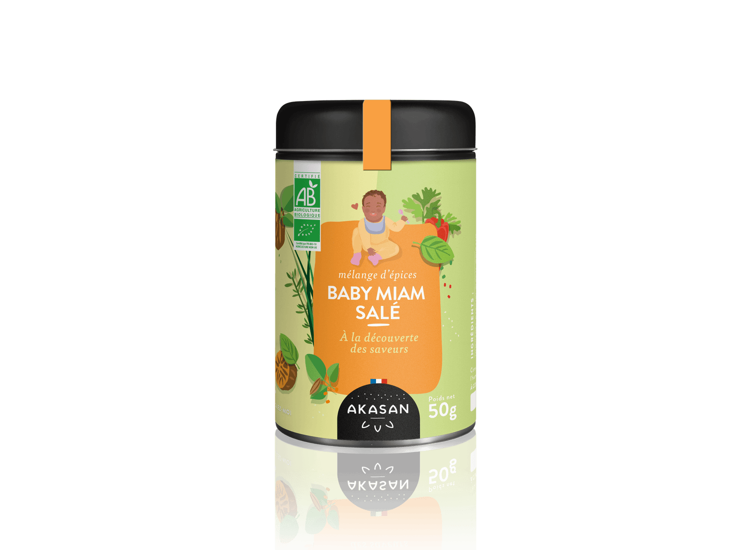Mélange d'épices Baby Miam Salé BIO-AKASAN