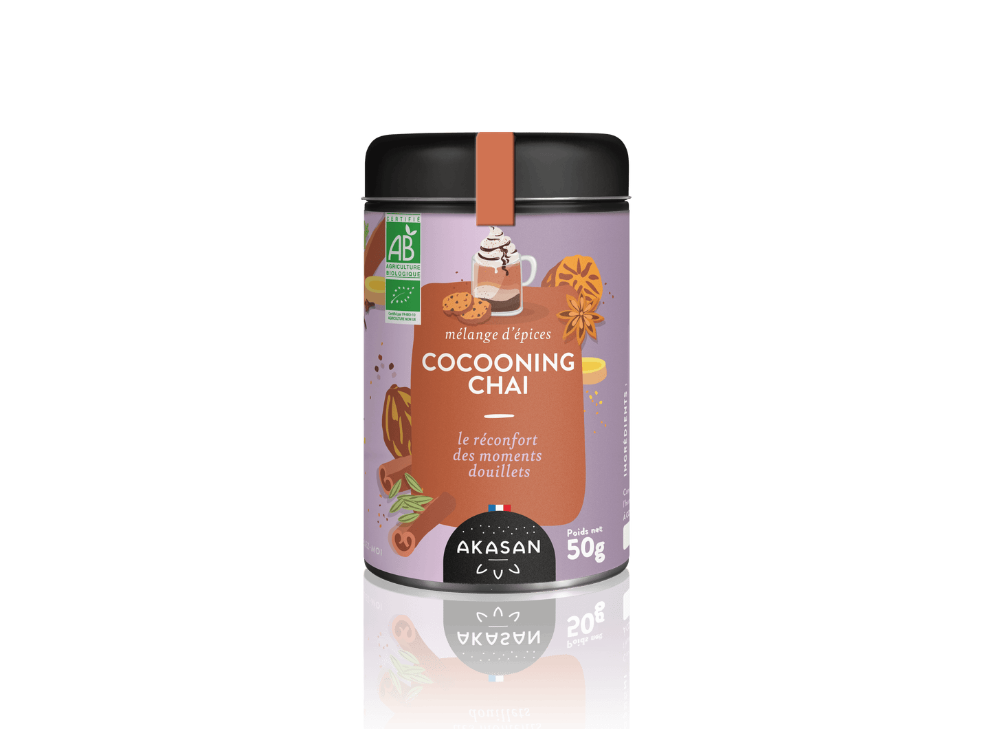 Mélange d'Épices Bio Cocooning Chai-AKASAN