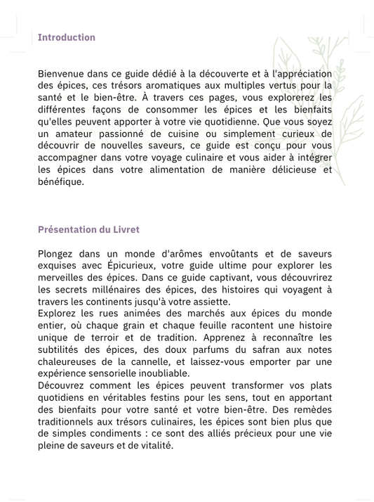 À la découverte des épices-AKASAN