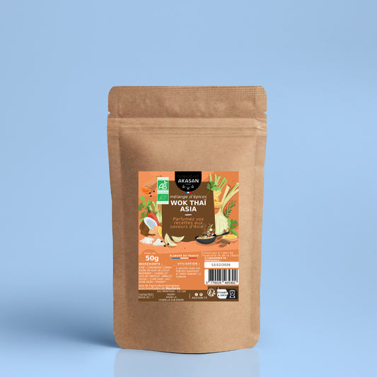 Recharge Mélange d’Épices Wok Thaï Asia Akasan BIO-AKASAN