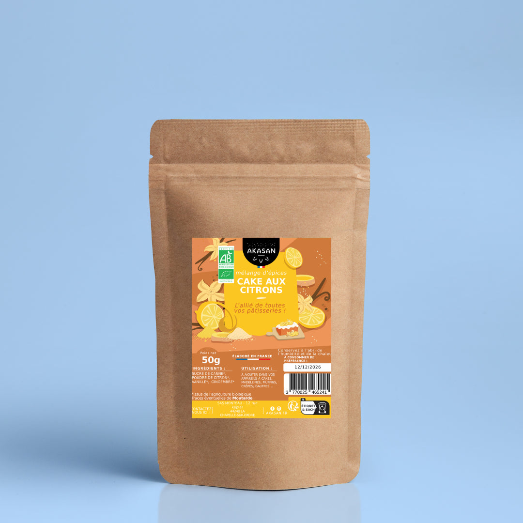 Recharge Mélange d'épices cake aux citrons-AKASAN