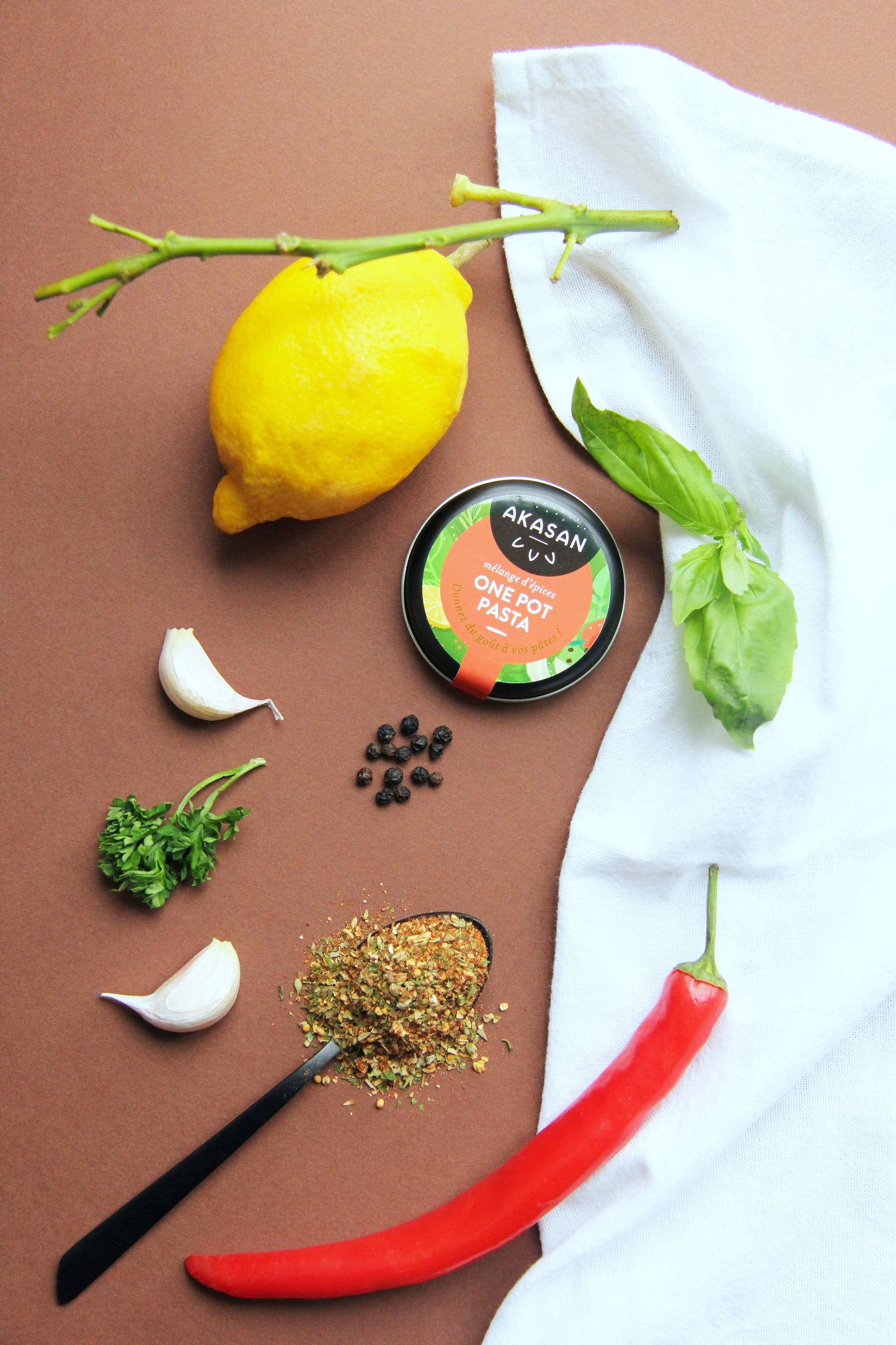 Mélange d'épices one pot pasta BIO-AKASAN