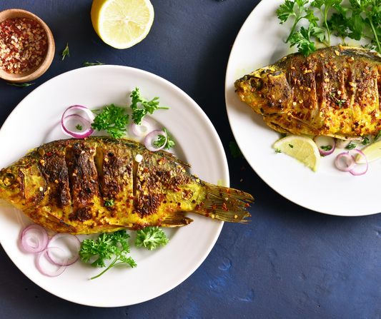 Poisson au four