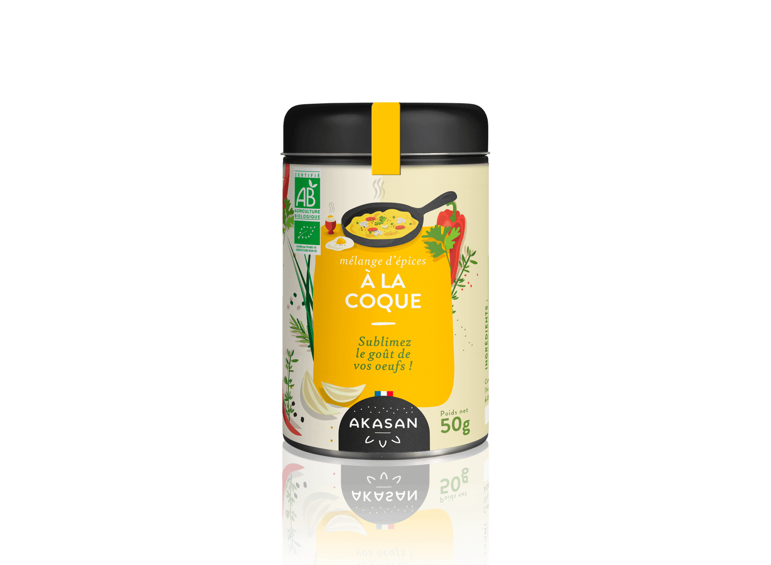 Mélange d'épices à la coque BIO-AKASAN