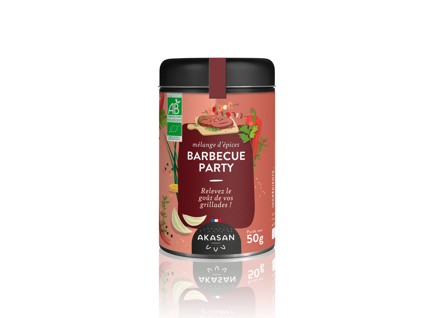 Mélange d’Épices Barbecue Party BIO-AKASAN