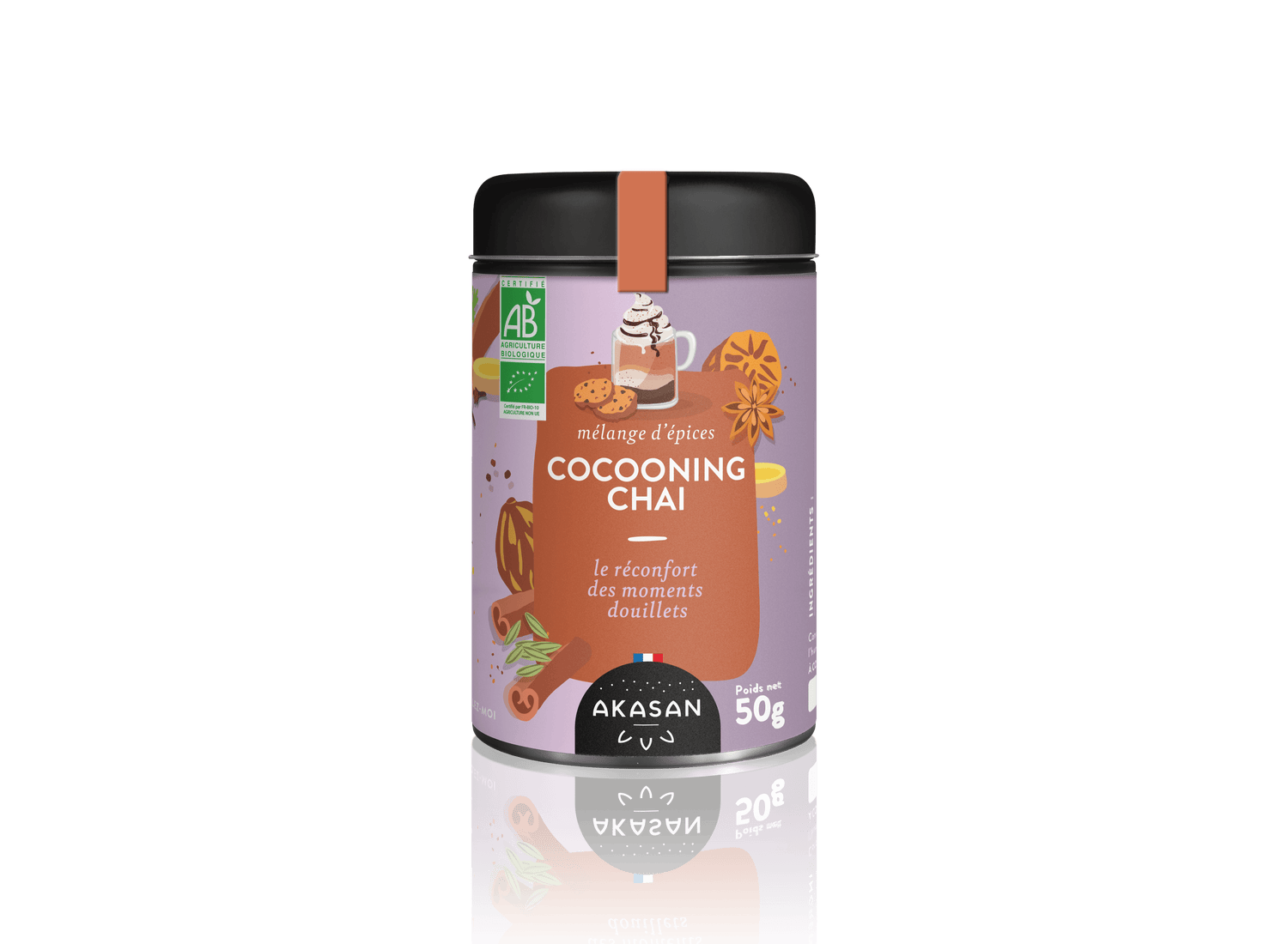 Mélange d'Épices Bio Cocooning Chai-AKASAN