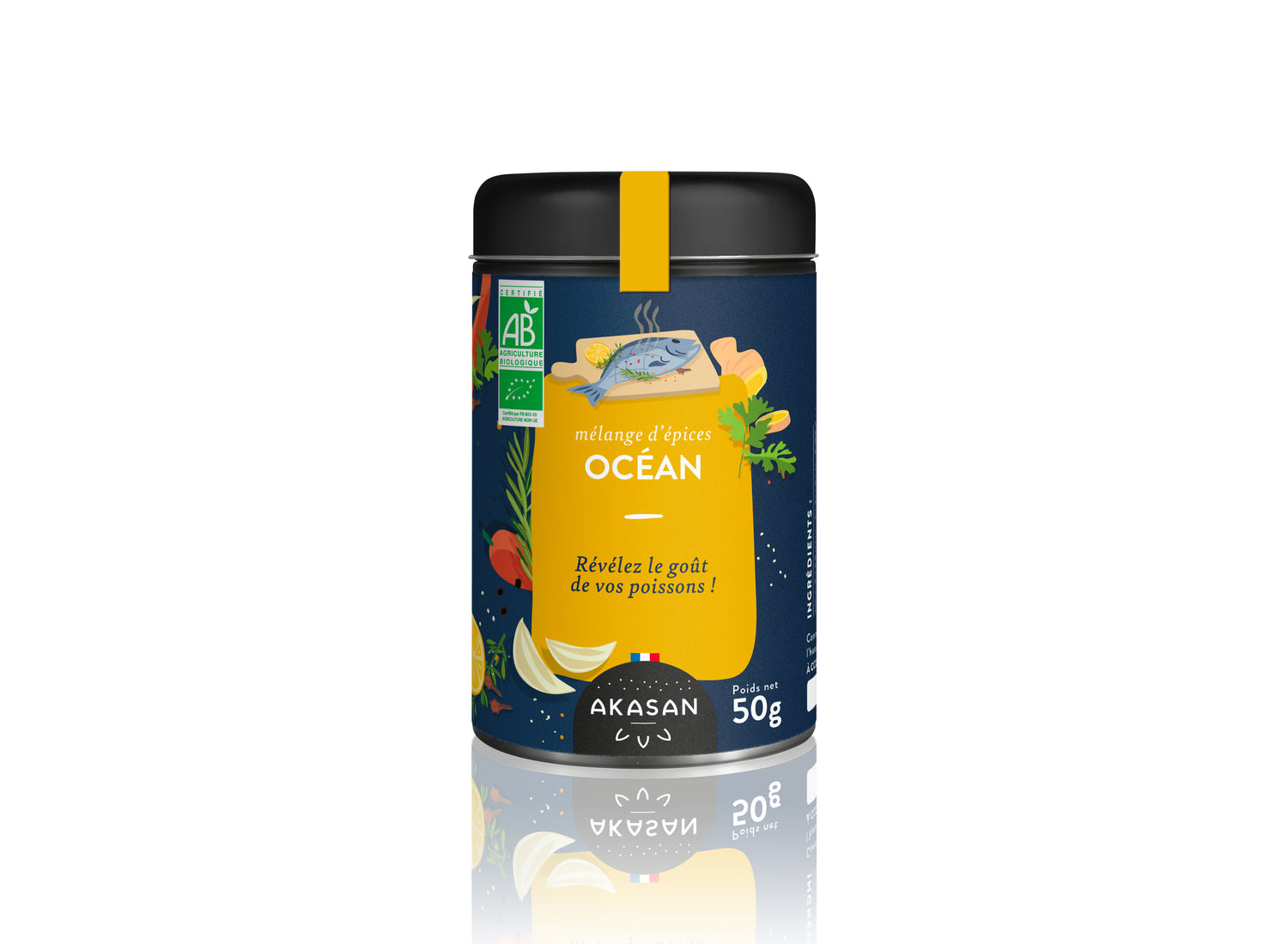 Mélange d’épices océan BIO-AKASAN