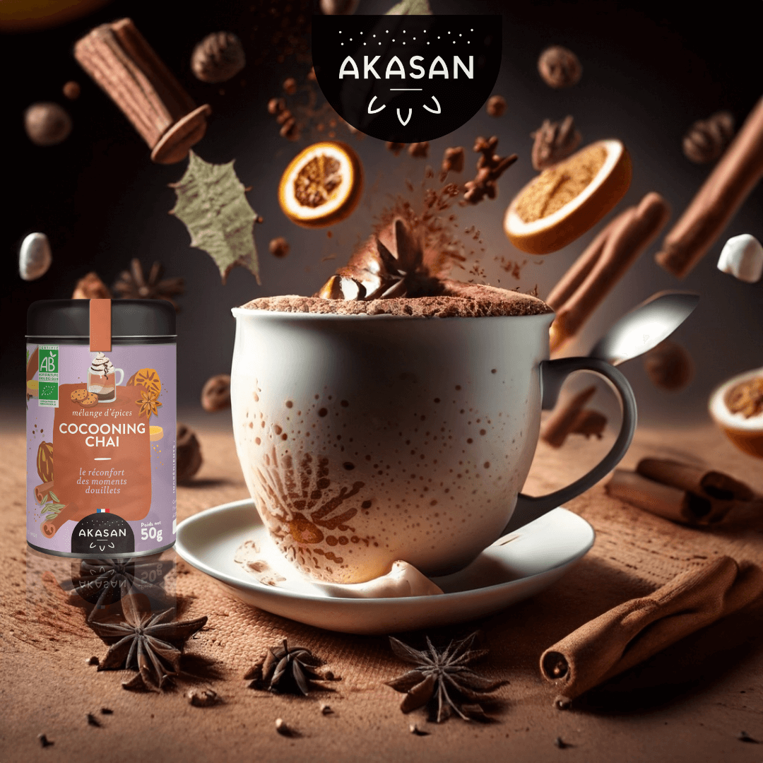 Mélange d'Épices Bio Cocooning Chai-AKASAN
