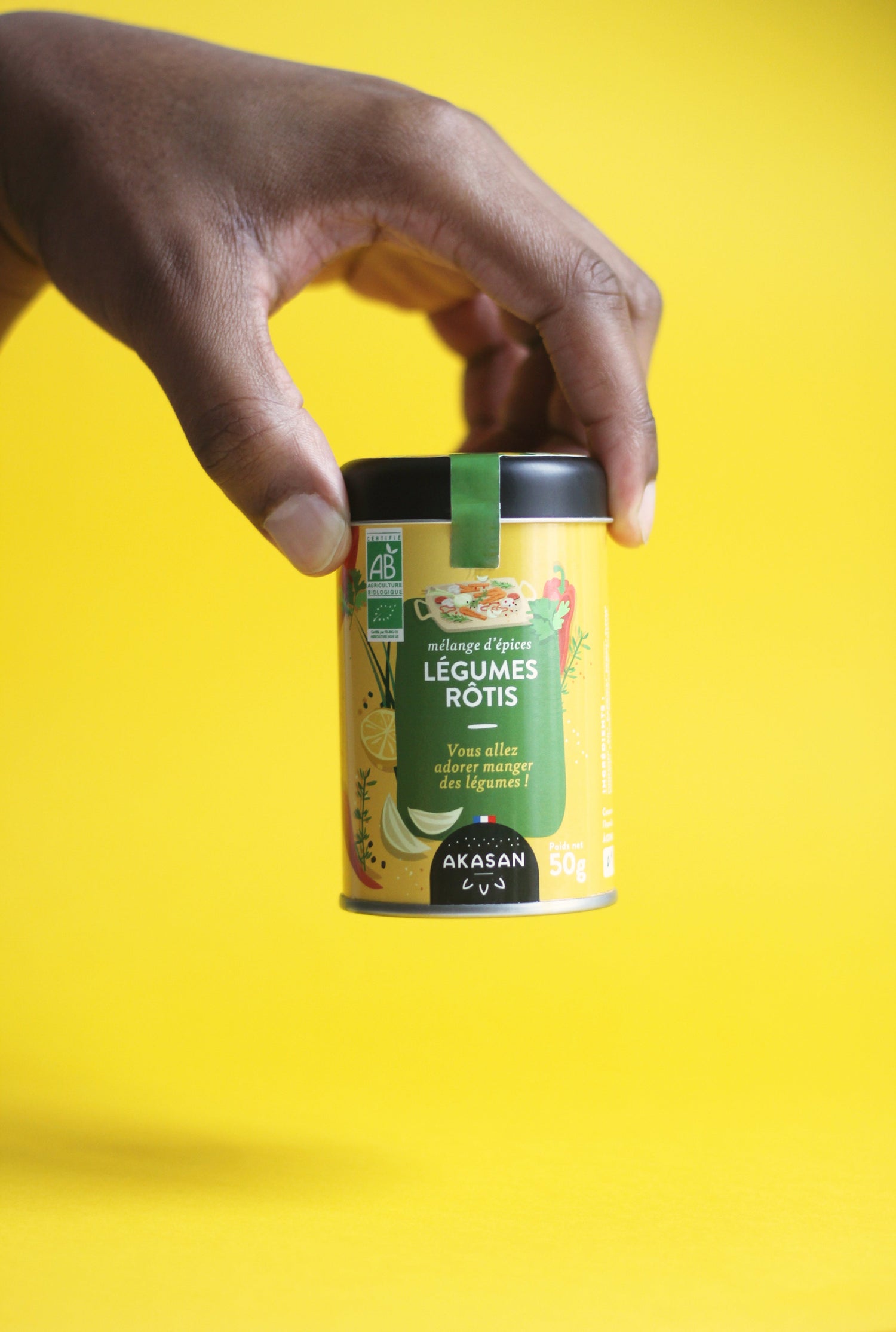 Mélange d'épices légumes rôtis BIO-AKASAN