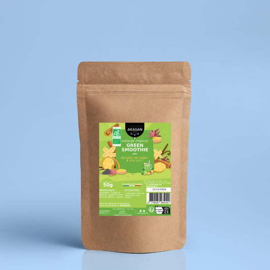 Recharge Mélange d'épices green smoothie-AKASAN