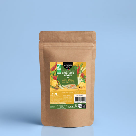 Recharge Mélange d'épices Légumes rôtis BIO-AKASAN