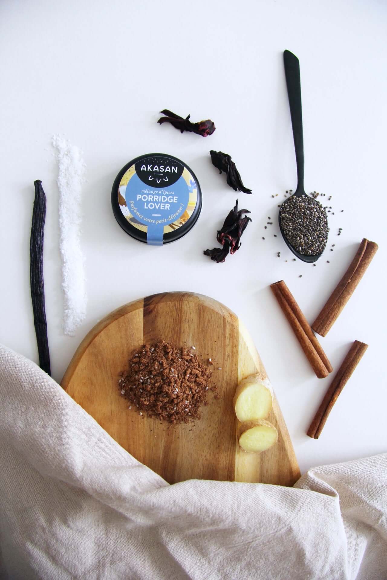 Mélange d’Épices Porridge Lover BIO-AKASAN