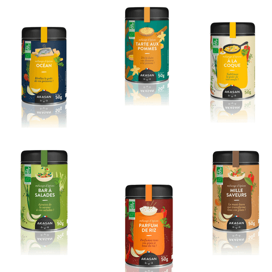 Coffret cadeau Plaisir du goût-AKASAN